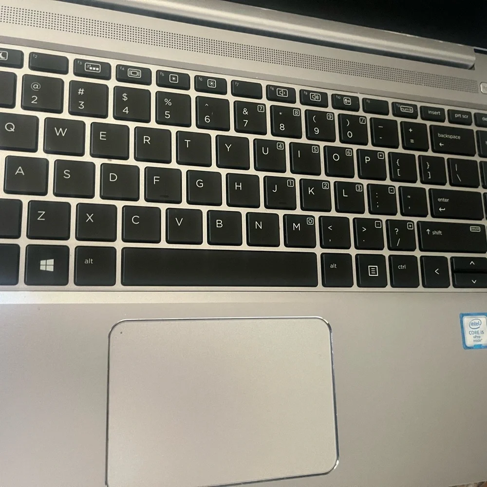 Hp Elite Book Used Like New Factory reseted . Good for work